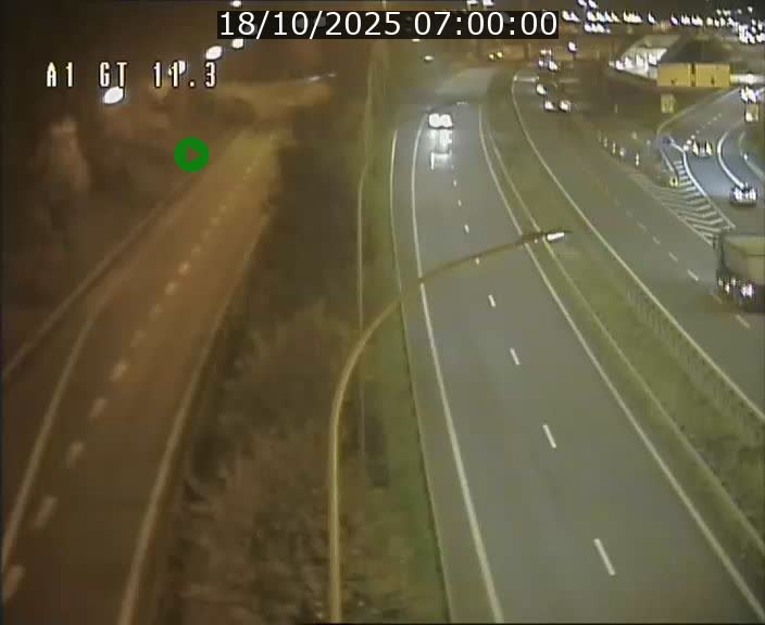 <h2>Traffic live webcam Luxembourg Senningerberg - A1 direction Allemagne - BK 11.3</h2>