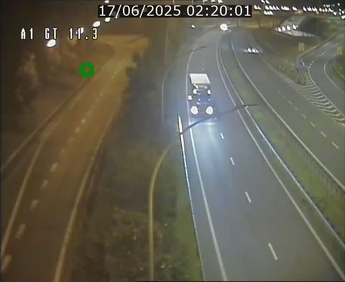 <h2>Traffic live webcam Luxembourg Senningerberg - A1 direction Allemagne - BK 11.3</h2>