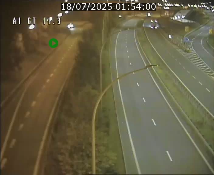 <h2>Traffic live webcam Luxembourg Senningerberg - A1 direction Allemagne - BK 11.3</h2>