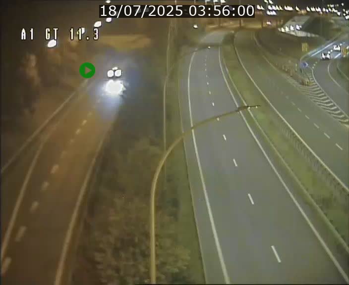 <h2>Traffic live webcam Luxembourg Senningerberg - A1 direction Allemagne - BK 11.3</h2>