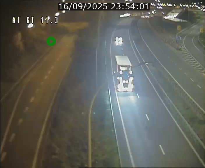 <h2>Traffic live webcam Luxembourg Senningerberg - A1 direction Allemagne - BK 11.3</h2>