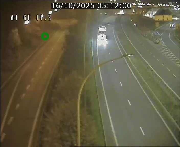 <h2>Traffic live webcam Luxembourg Senningerberg - A1 direction Allemagne - BK 11.3</h2>