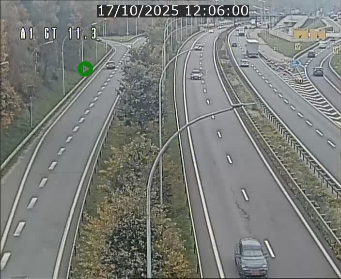 <h2>Traffic live webcam Luxembourg Senningerberg - A1 direction Allemagne - BK 11.3</h2>