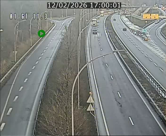 <h2>Traffic live webcam Luxembourg Senningerberg - A1 direction Allemagne - BK 11.3</h2>