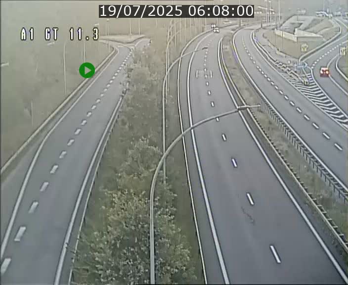 <h2>Traffic live webcam Luxembourg Senningerberg - A1 direction Allemagne - BK 11.3</h2>