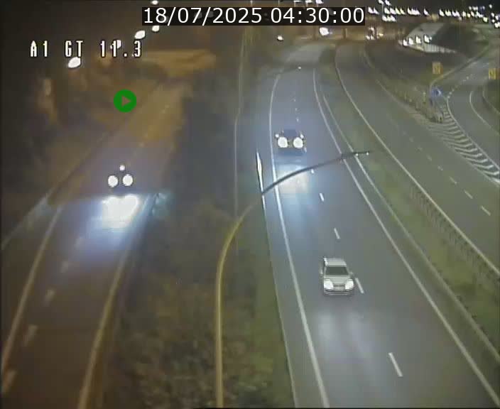 <h2>Traffic live webcam Luxembourg Senningerberg - A1 direction Allemagne - BK 11.3</h2>