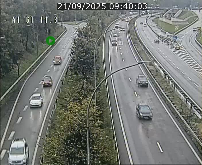 <h2>Traffic live webcam Luxembourg Senningerberg - A1 direction Allemagne - BK 11.3</h2>