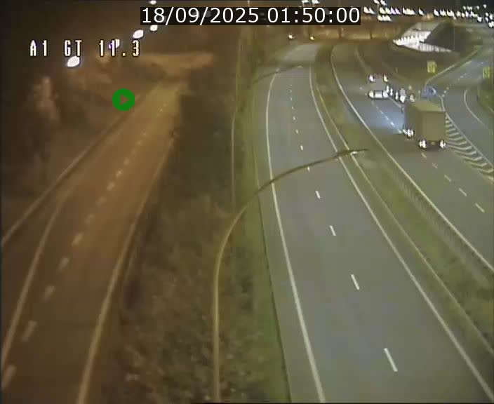 <h2>Traffic live webcam Luxembourg Senningerberg - A1 direction Allemagne - BK 11.3</h2>