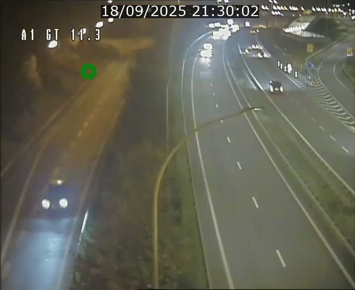 <h2>Traffic live webcam Luxembourg Senningerberg - A1 direction Allemagne - BK 11.3</h2>