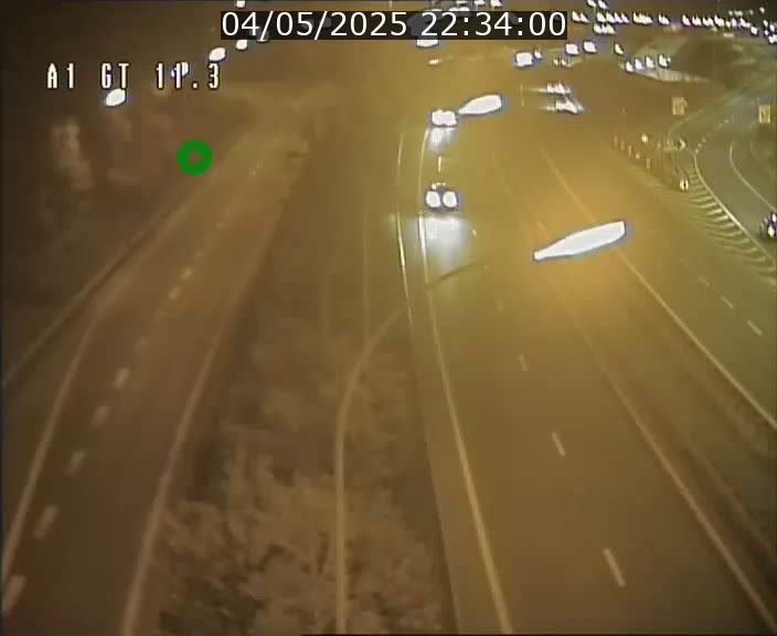 Traffic live webcam Luxembourg Senningerberg - A1 direction Allemagne - BK 11.3