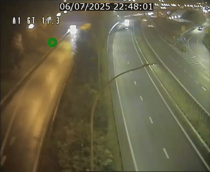 Traffic live webcam Luxembourg Senningerberg - A1 direction Allemagne - BK 11.3