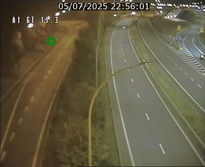 Traffic live webcam Luxembourg Senningerberg - A1 direction Allemagne - BK 11.3