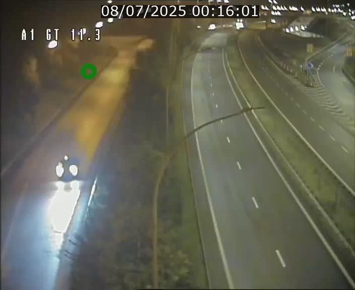 Traffic live webcam Luxembourg Senningerberg - A1 direction Allemagne - BK 11.3