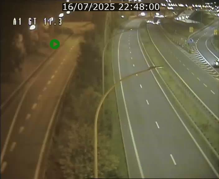 Traffic live webcam Luxembourg Senningerberg - A1 direction Allemagne - BK 11.3