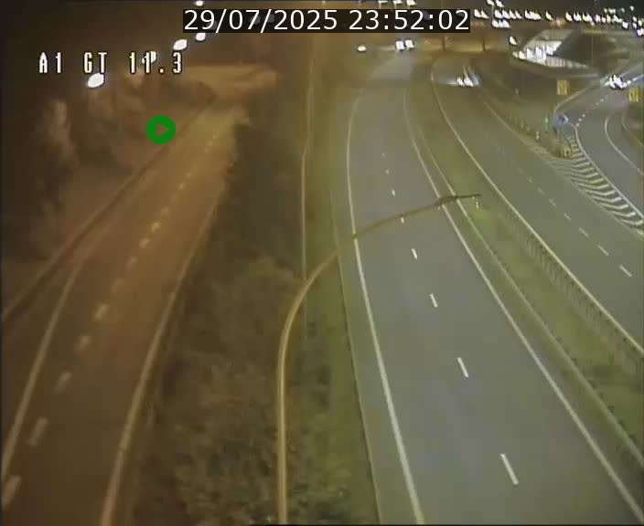 Traffic live webcam Luxembourg Senningerberg - A1 direction Allemagne - BK 11.3