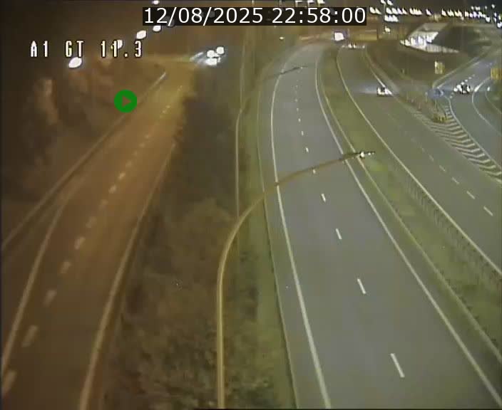 Traffic live webcam Luxembourg Senningerberg - A1 direction Allemagne - BK 11.3
