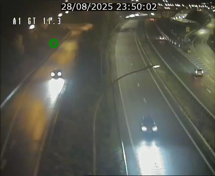 Traffic live webcam Luxembourg Senningerberg - A1 direction Allemagne - BK 11.3