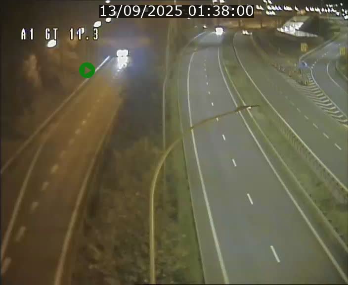 Traffic live webcam Luxembourg Senningerberg - A1 direction Allemagne - BK 11.3