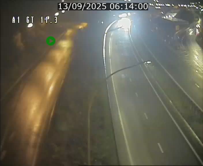 Traffic live webcam Luxembourg Senningerberg - A1 direction Allemagne - BK 11.3