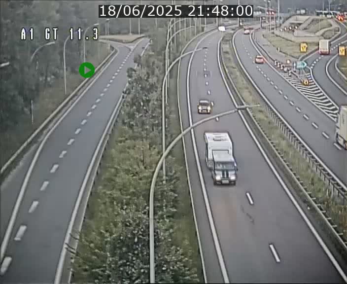<h2>Traffic live webcam Luxembourg Senningerberg - A1 direction Allemagne - BK 11.3</h2>