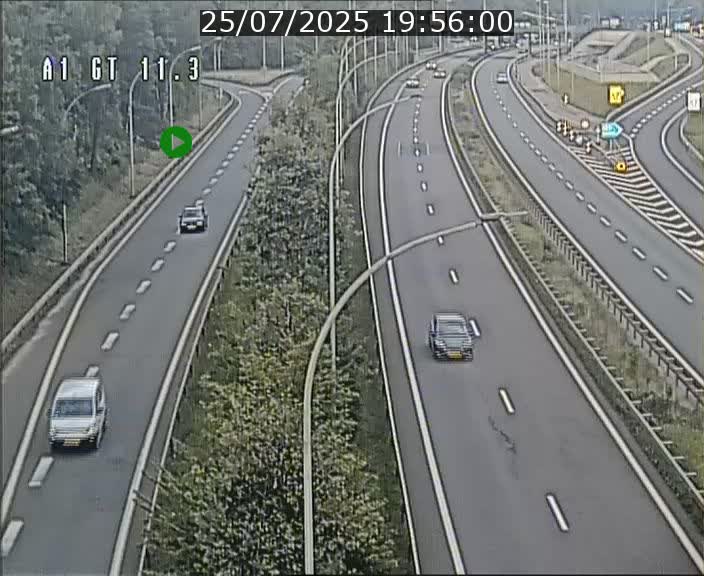 <h2>Traffic live webcam Luxembourg Senningerberg - A1 direction Allemagne - BK 11.3</h2>