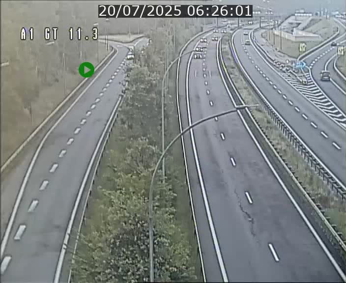 <h2>Traffic live webcam Luxembourg Senningerberg - A1 direction Allemagne - BK 11.3</h2>