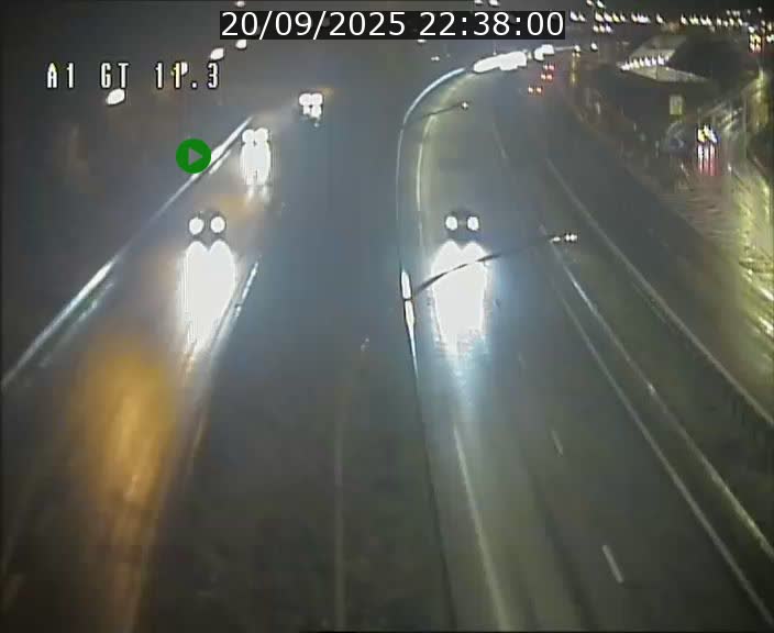 <h2>Traffic live webcam Luxembourg Senningerberg - A1 direction Allemagne - BK 11.3</h2>