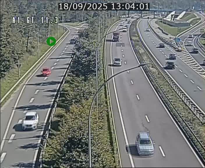 <h2>Traffic live webcam Luxembourg Senningerberg - A1 direction Allemagne - BK 11.3</h2>