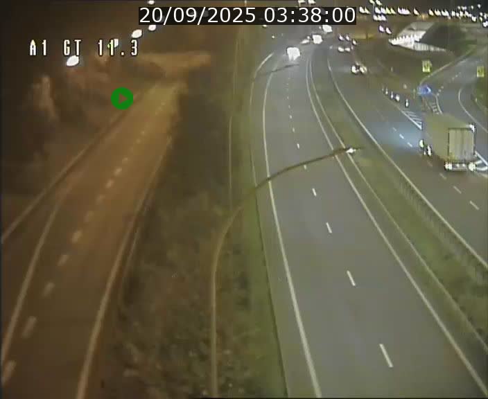 <h2>Traffic live webcam Luxembourg Senningerberg - A1 direction Allemagne - BK 11.3</h2>