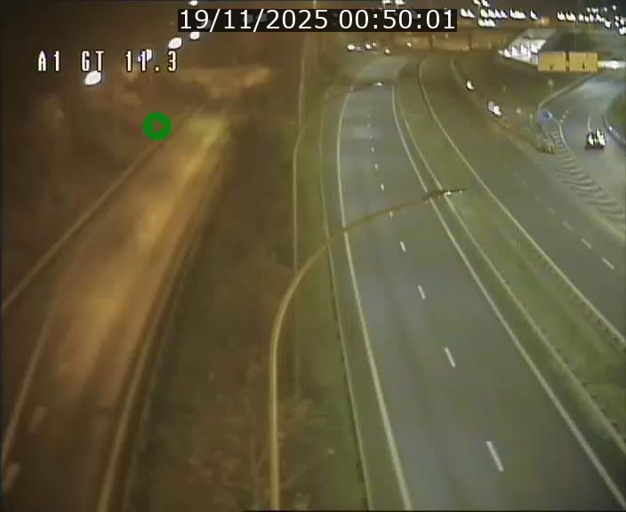 Traffic live webcam Luxembourg Senningerberg - A1 direction Allemagne - BK 11.3