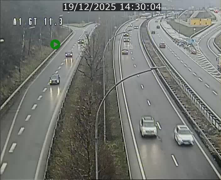 <h2>Traffic live webcam Luxembourg Senningerberg - A1 direction Allemagne - BK 11.3</h2>