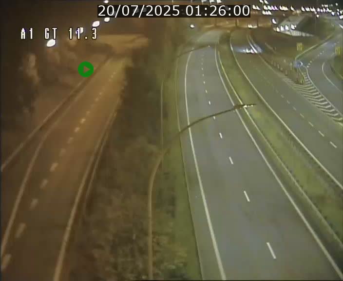 <h2>Traffic live webcam Luxembourg Senningerberg - A1 direction Allemagne - BK 11.3</h2>