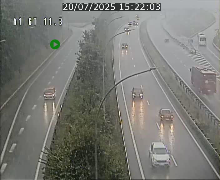 <h2>Traffic live webcam Luxembourg Senningerberg - A1 direction Allemagne - BK 11.3</h2>