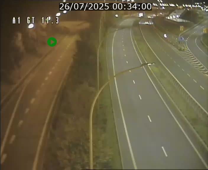 <h2>Traffic live webcam Luxembourg Senningerberg - A1 direction Allemagne - BK 11.3</h2>