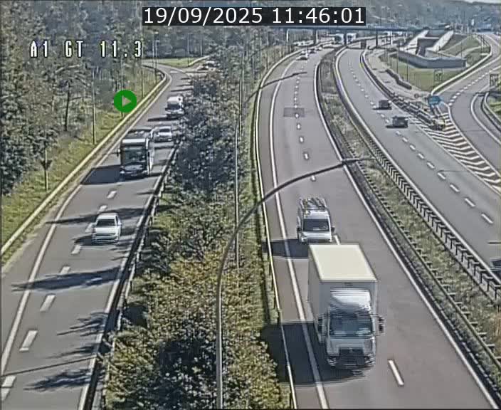 <h2>Traffic live webcam Luxembourg Senningerberg - A1 direction Allemagne - BK 11.3</h2>