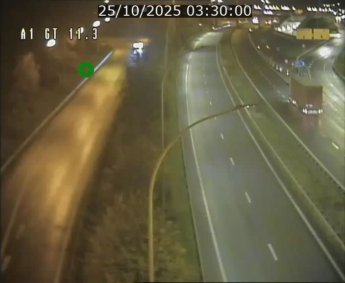 <h2>Traffic live webcam Luxembourg Senningerberg - A1 direction Allemagne - BK 11.3</h2>