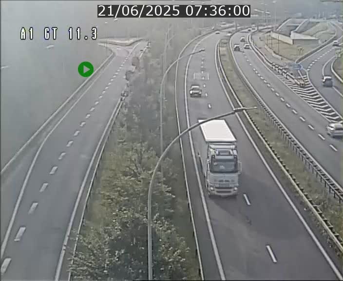 <h2>Traffic live webcam Luxembourg Senningerberg - A1 direction Allemagne - BK 11.3</h2>