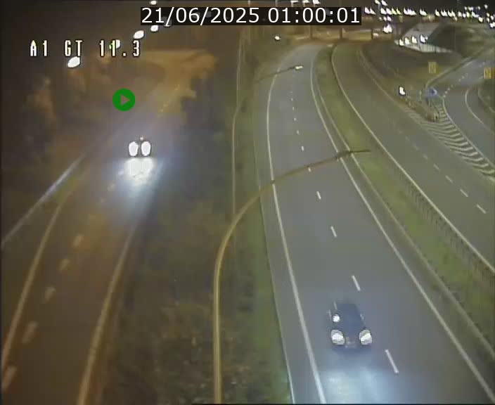 <h2>Traffic live webcam Luxembourg Senningerberg - A1 direction Allemagne - BK 11.3</h2>