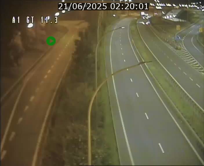 <h2>Traffic live webcam Luxembourg Senningerberg - A1 direction Allemagne - BK 11.3</h2>
