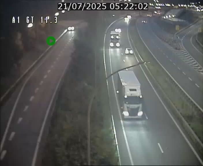 <h2>Traffic live webcam Luxembourg Senningerberg - A1 direction Allemagne - BK 11.3</h2>