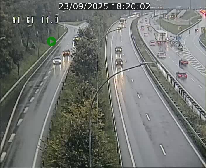 <h2>Traffic live webcam Luxembourg Senningerberg - A1 direction Allemagne - BK 11.3</h2>