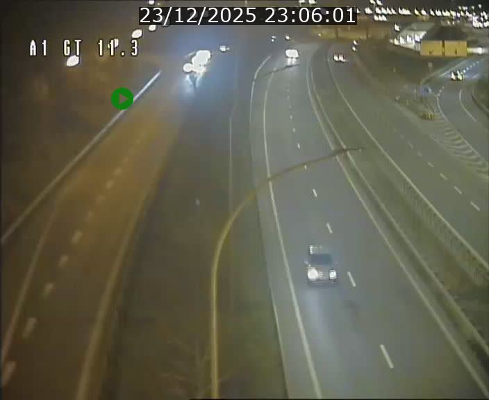 Traffic live webcam Luxembourg Senningerberg - A1 direction Allemagne - BK 11.3