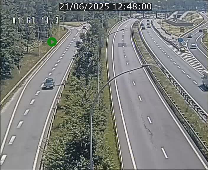 <h2>Traffic live webcam Luxembourg Senningerberg - A1 direction Allemagne - BK 11.3</h2>