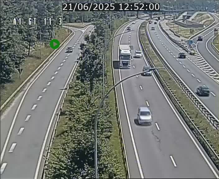 <h2>Traffic live webcam Luxembourg Senningerberg - A1 direction Allemagne - BK 11.3</h2>