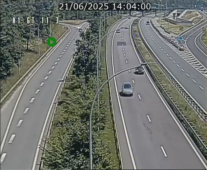 <h2>Traffic live webcam Luxembourg Senningerberg - A1 direction Allemagne - BK 11.3</h2>
