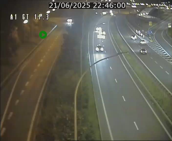 <h2>Traffic live webcam Luxembourg Senningerberg - A1 direction Allemagne - BK 11.3</h2>