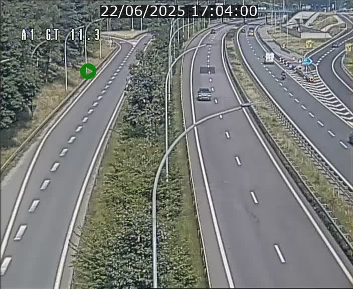 <h2>Traffic live webcam Luxembourg Senningerberg - A1 direction Allemagne - BK 11.3</h2>