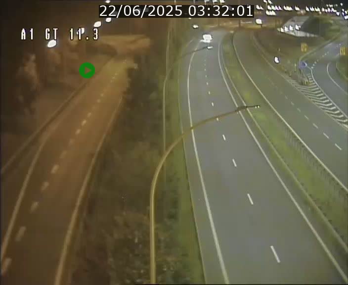 <h2>Traffic live webcam Luxembourg Senningerberg - A1 direction Allemagne - BK 11.3</h2>
