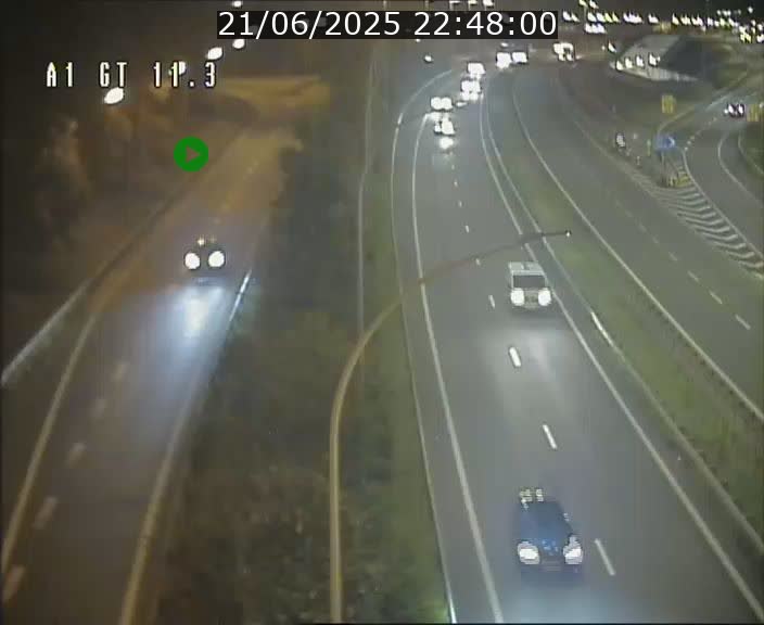 <h2>Traffic live webcam Luxembourg Senningerberg - A1 direction Allemagne - BK 11.3</h2>