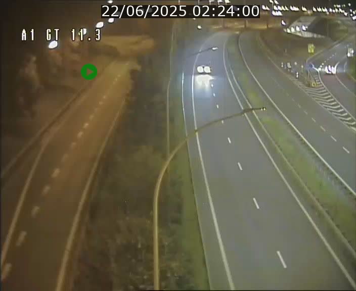 <h2>Traffic live webcam Luxembourg Senningerberg - A1 direction Allemagne - BK 11.3</h2>